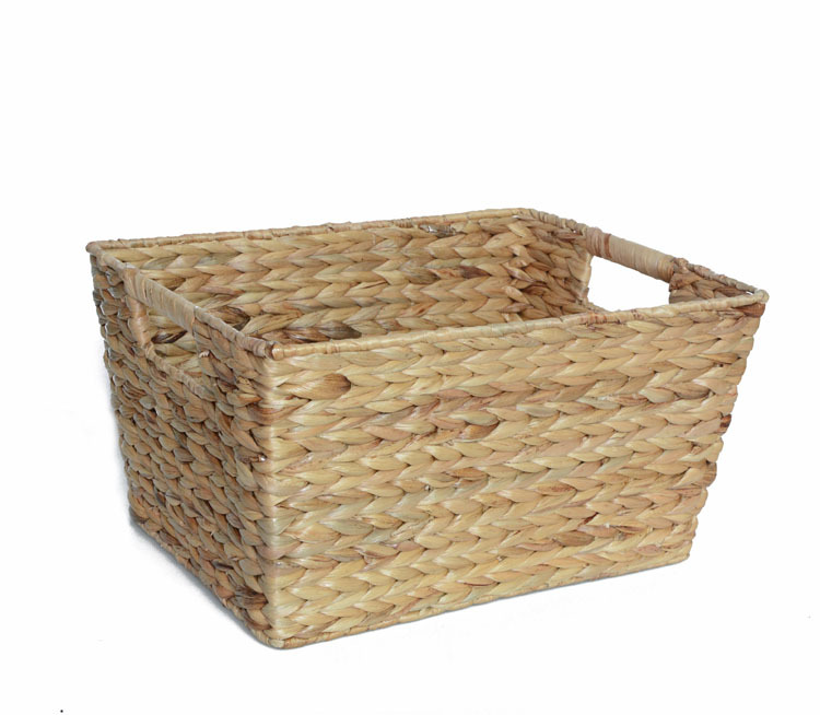 cesta de jacinto de água water hyacinth basket